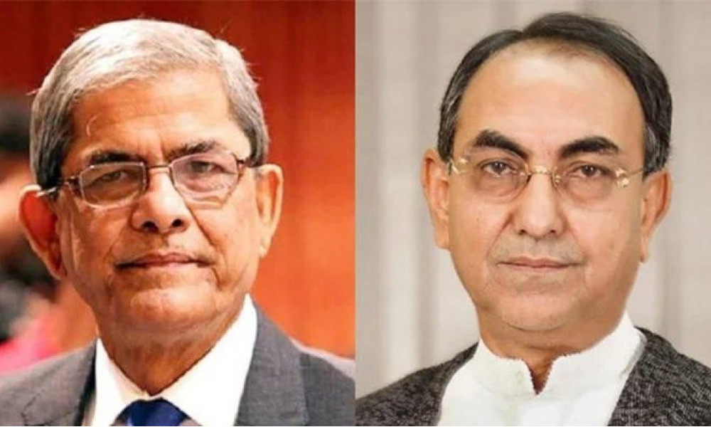 মির্জা আব্বাসের জন্য দোয়া চাইলেন মির্জা ফখরুল